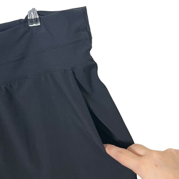 Athleta Nolita Pants Size 18 Black Crop Slim Tapered Pull On High Rise - Picture 9 of 13